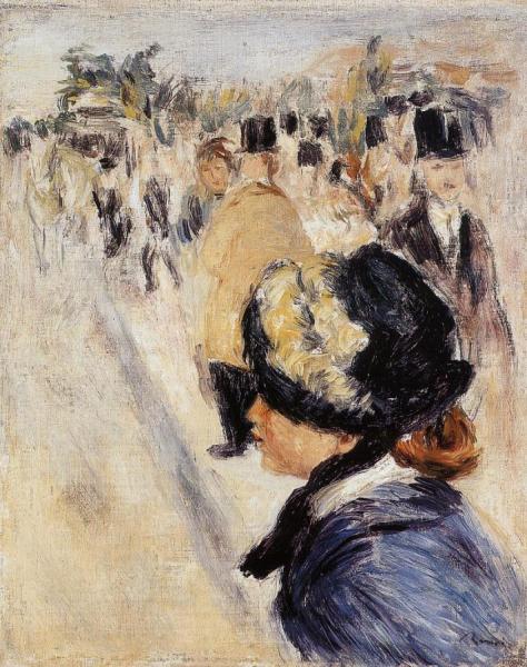 Le Place Clichy by Pierre Auguste Renoir Oil Painting Reproductions