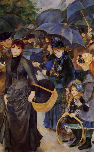 Les Parapluies by Pierre Auguste Renoir