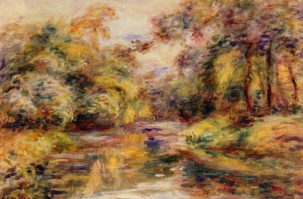 Little River by Pierre Auguste Renoir