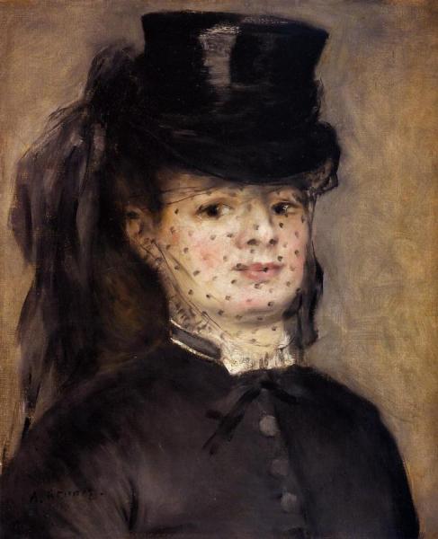 Madame Darras As An Horsewoman by Pierre Auguste Renoir Oil Painting Reproductions