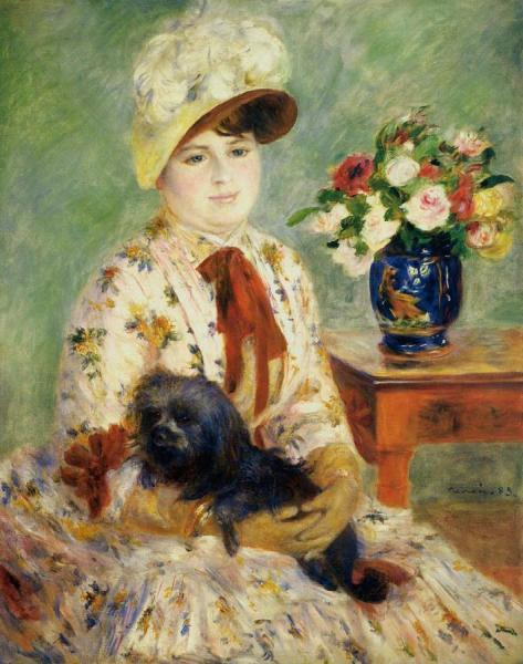 Madame Hagen by Pierre Auguste Renoir