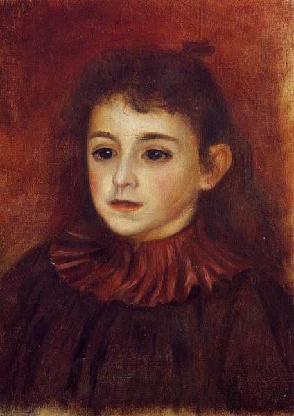 Mademoiselle Georgette Charpentier by Pierre Auguste Renoir
