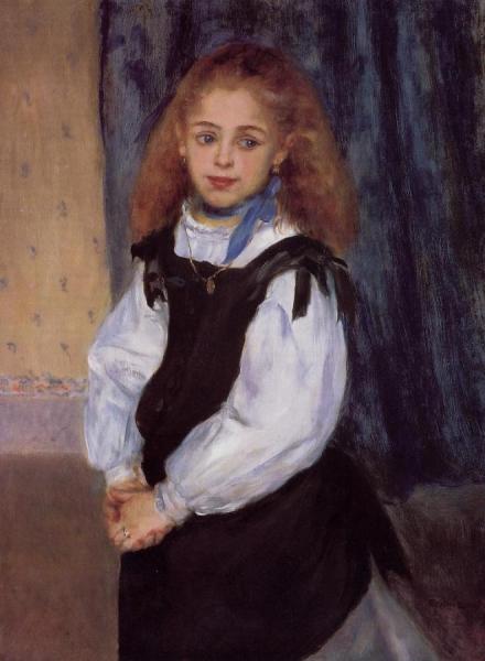 Mademoiselle Legrand by Pierre Auguste Renoir Oil Painting Reproductions