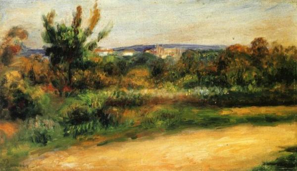 Midday Landscape by Pierre Auguste Renoir