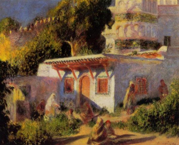 Mosque In Algiers by Pierre Auguste Renoir