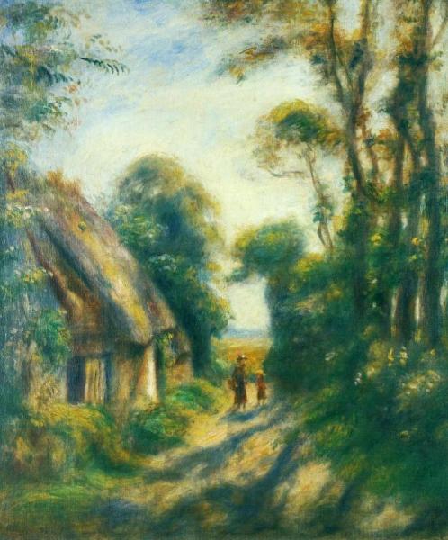 Near Berneval by Pierre Auguste Renoir