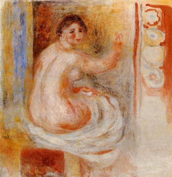 Nude by Pierre Auguste Renoir