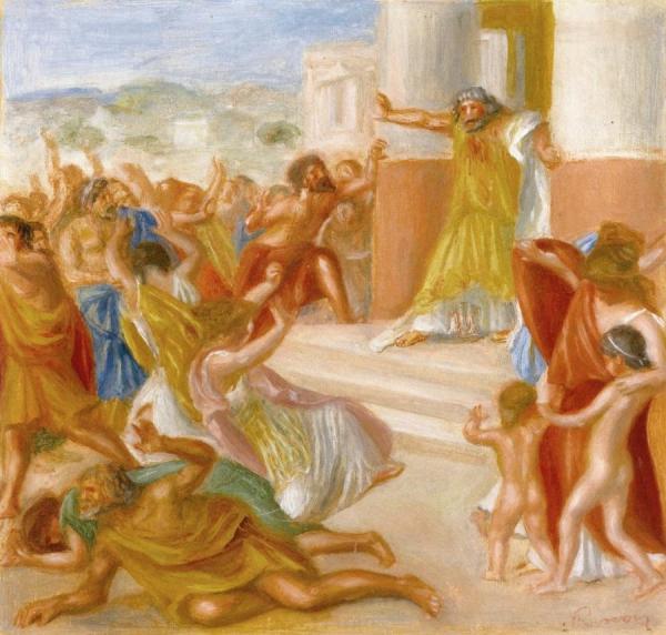 Oedipus Rex by Pierre Auguste Renoir