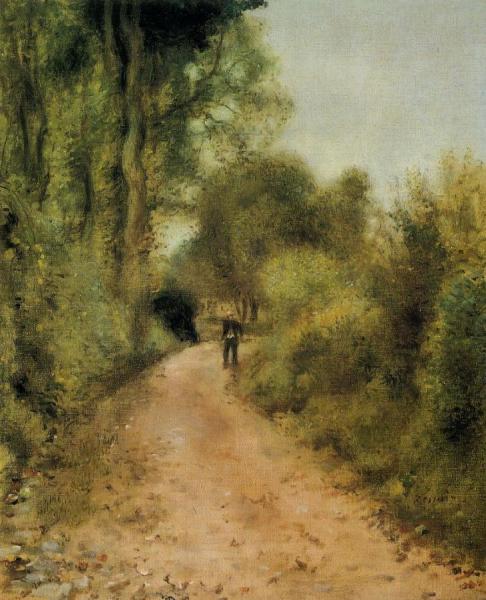 On The Path by Pierre Auguste Renoir