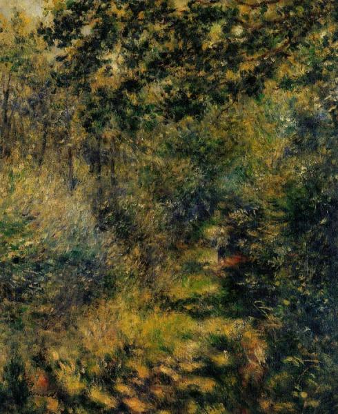 Path Through The Woods by Pierre Auguste Renoir