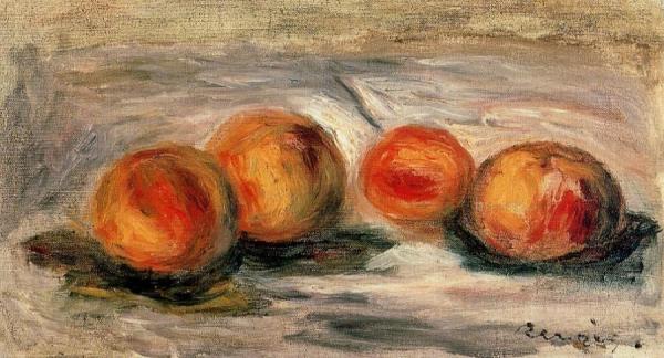 Peaches by Pierre Auguste Renoir