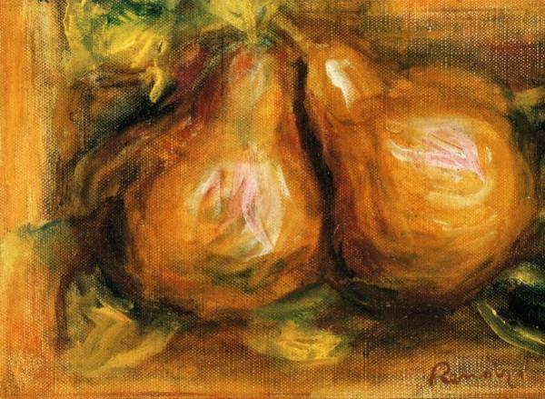 Pears by Pierre Auguste Renoir