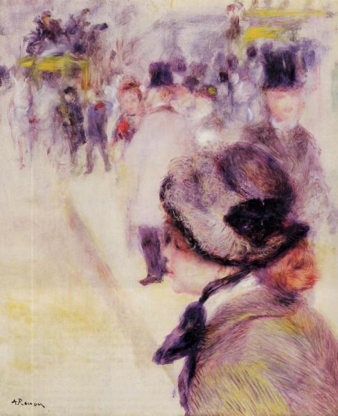 Place Clichy by Pierre Auguste Renoir
