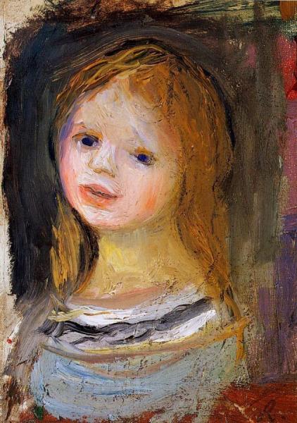 Portrait Of A Woman by Pierre Auguste Renoir Oil Painting Reproductions