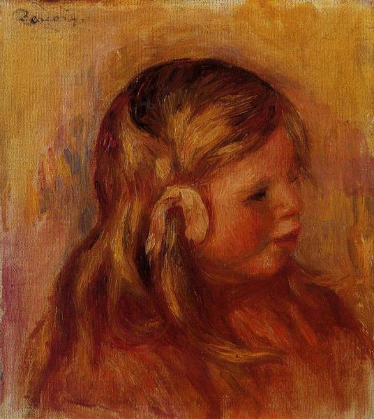 Portrait Of Claude by Pierre Auguste Renoir Oil Painting Reproductions