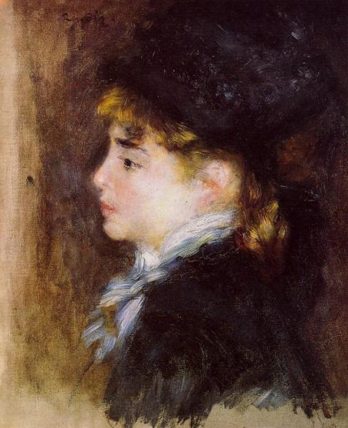 Portrait Of Margot by Pierre Auguste Renoir