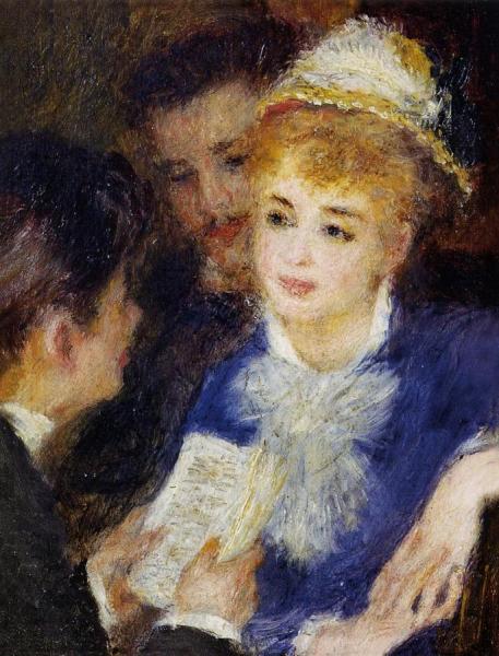 Pierre Auguste Renoir Reading The Part