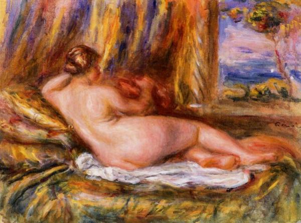 Reclining Nude by Pierre Auguste Renoir