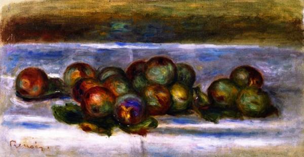 Reines-claude (greengage Plums) by Pierre Auguste Renoir Oil Painting Reproductions