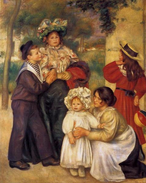 The Artist's Family by Pierre Auguste Renoir