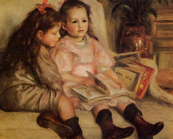 The Children Of Martial Caillebotte by Pierre Auguste Renoir