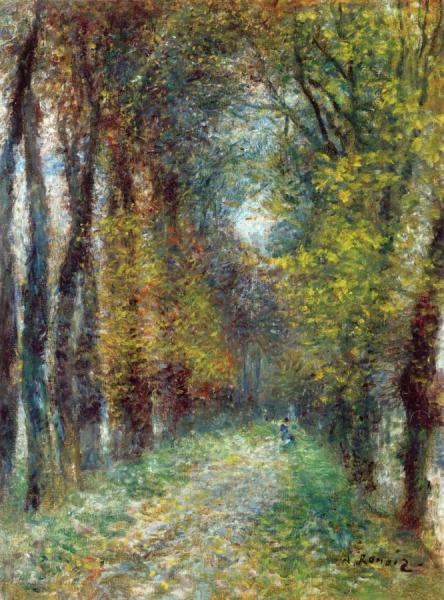Pierre Auguste Renoir The Covered Lane