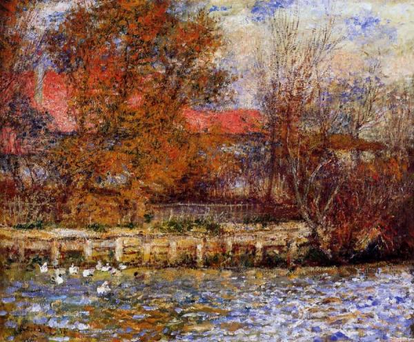 The Duck Pond by Pierre Auguste Renoir