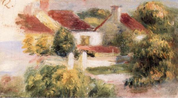 The Farm by Pierre Auguste Renoir Oil Painting Reproductions