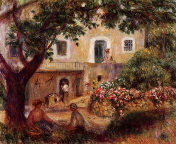 The Farm by Pierre Auguste Renoir