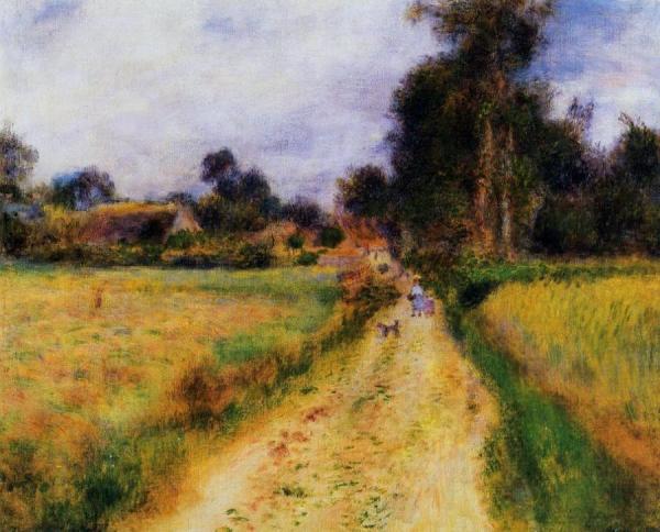 The Farm by Pierre Auguste Renoir