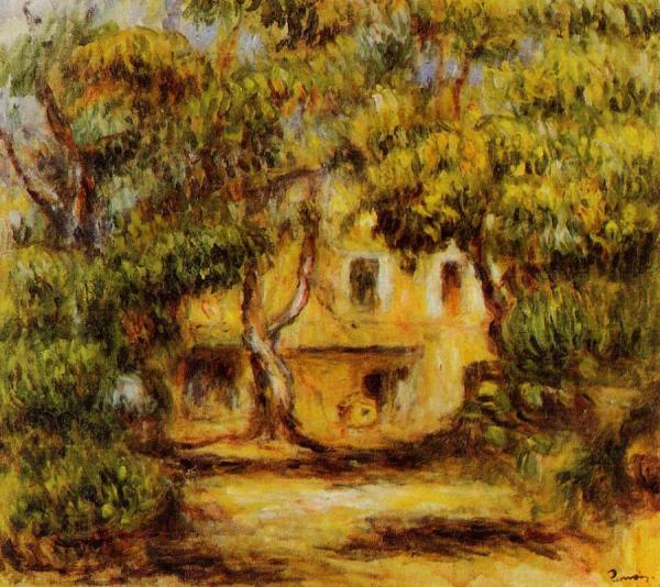The Farm At Collettes by Pierre Auguste Renoir