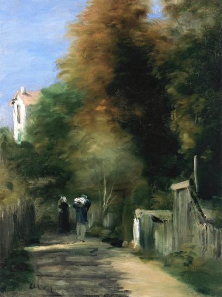 The Footpath by Pierre Auguste Renoir