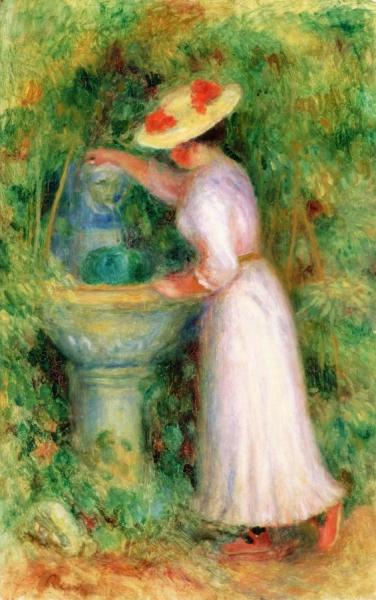 The Fountain by Pierre Auguste Renoir