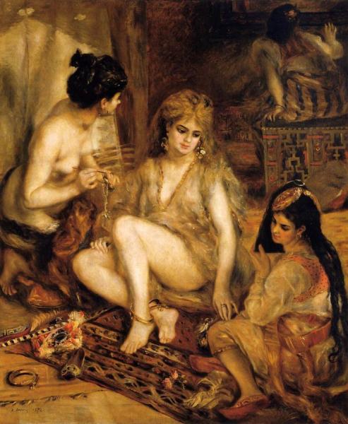 The Harem by Pierre Auguste Renoir