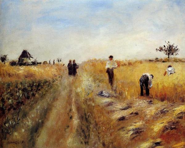 The Harvesters by Pierre Auguste Renoir