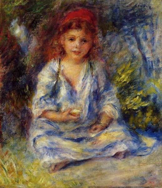 The Little Algerian Girl by Pierre Auguste Renoir