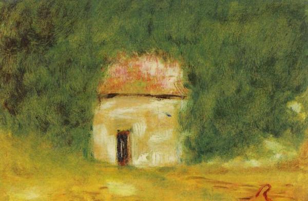 The Little House by Pierre Auguste Renoir Oil Painting Reproductions