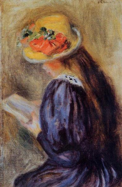 The Little Reader by Pierre Auguste Renoir