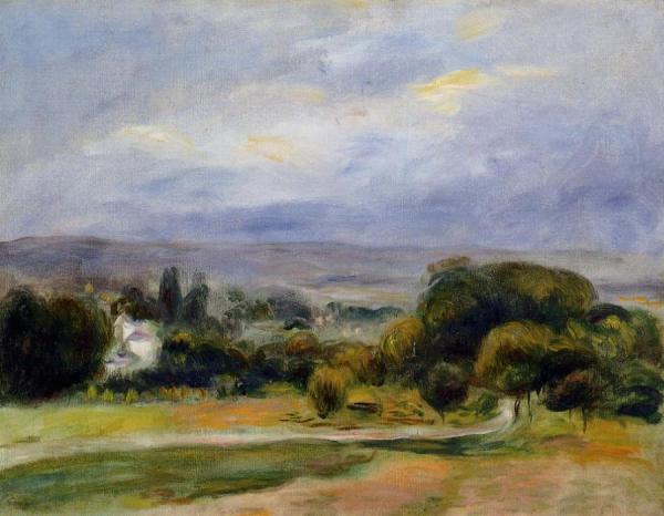 The Path by Pierre Auguste Renoir Oil Painting Reproductions