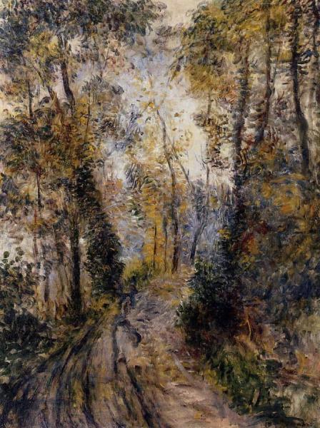 The Path Through The Forest by Pierre Auguste Renoir Oil Painting Reproductions