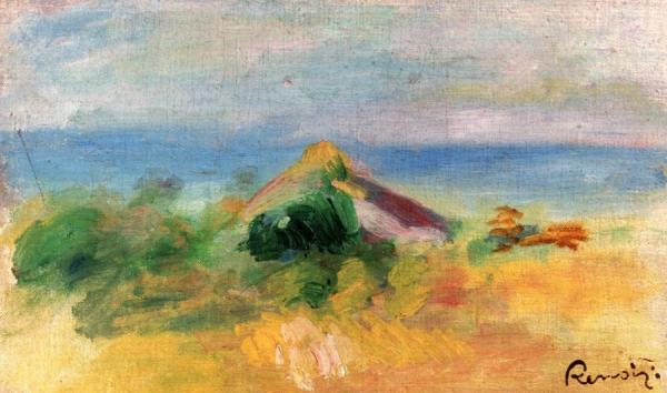 The Sea by Pierre Auguste Renoir
