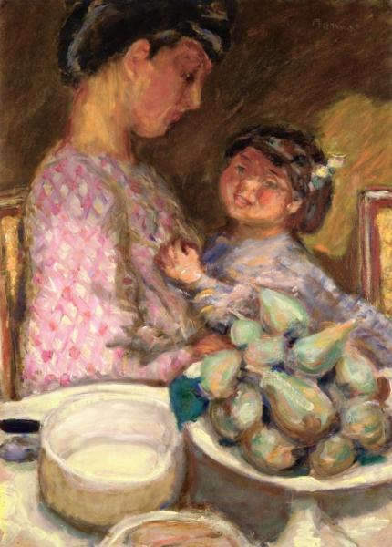 A Plate Of Figs by Pierre Bonnard