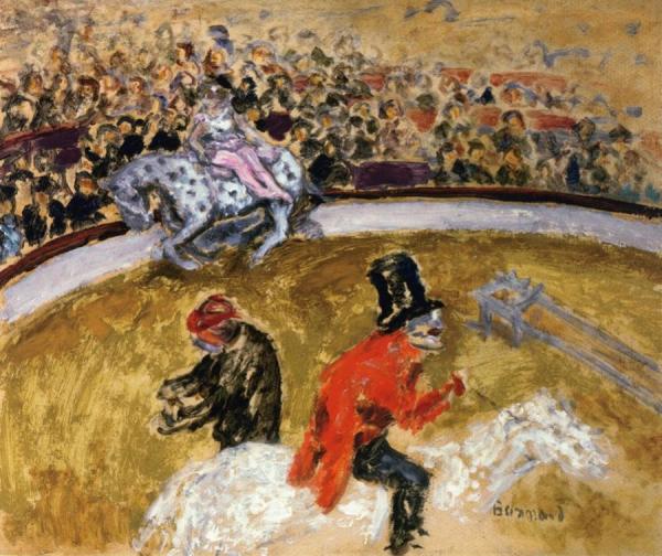 At The Circus by Pierre Bonnard