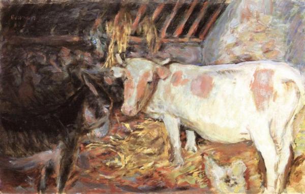 Barn by Pierre Bonnard