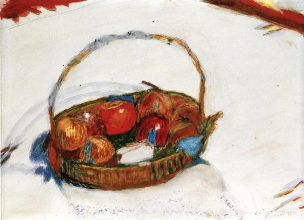 Basket Of Fruit by Pierre Bonnard