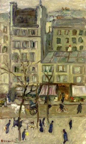 Boulevard Des Batignolles by Pierre Bonnard