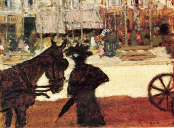 Boulevard Des Batignolles by Pierre Bonnard