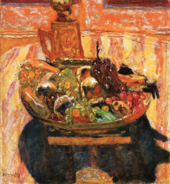 Bowl Of Fruit by Pierre Bonnard