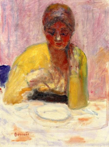 Breakfast by Pierre Bonnard