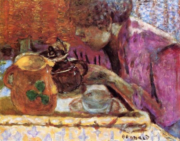 Breakfast by Pierre Bonnard Oil Painting Reproductions